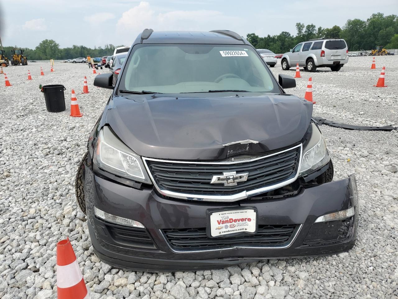 2013 CHEVROLET TRAVERSE L - 1GNKRFED1DJ105425
