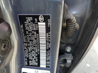 2012 TOYOTA CAMRY HYBR - 4T1BD1FK1CU006359