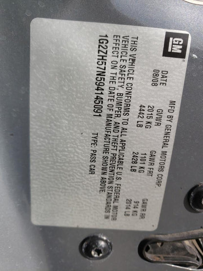 2009 PONTIAC G6 GT - 1G2ZH57N594145091