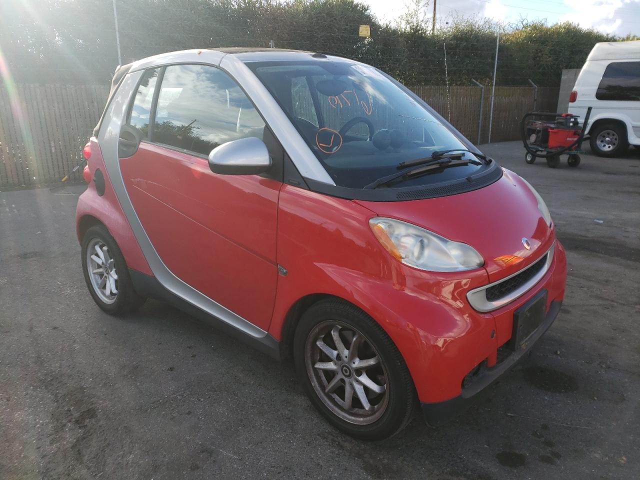 2009 SMART FORTWO PAS - WMEEK31X29K226122