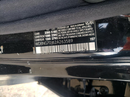 2002 MERCEDES-BENZ S 430 - WDBNG70J62A263589