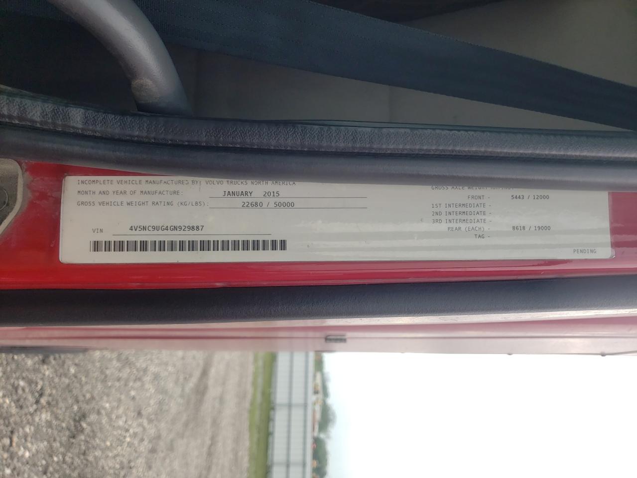 2016 VOLVO VN VNL - 4V5NC9UG4GN929887