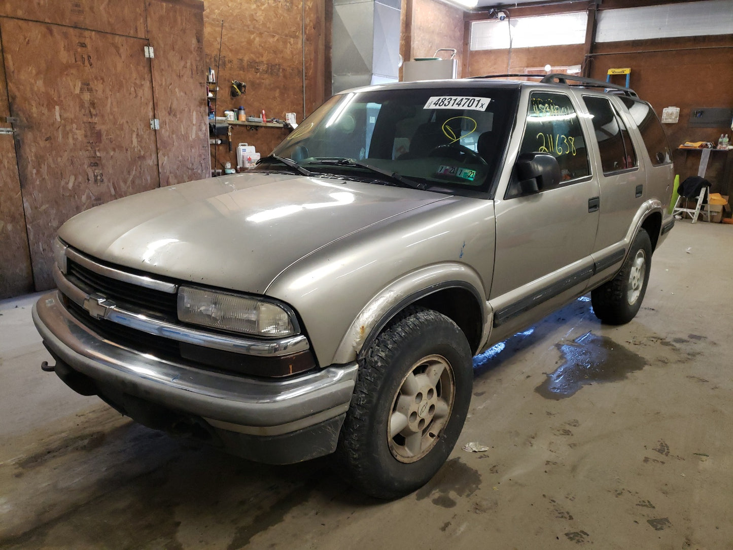 1999 CHEVROLET BLAZER - 1GNDT13W6X2150179