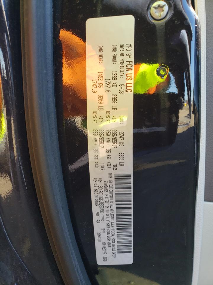 2018 CHRYSLER PACIFICA T - 2C4RC1EG6JR353098