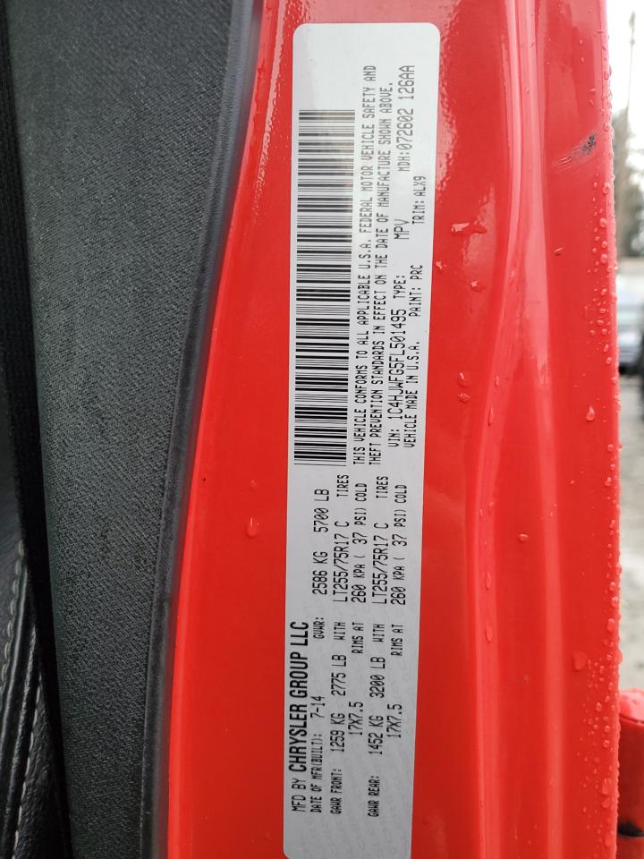 2015 JEEP WRANGLER U - 1C4HJWFG5FL501495