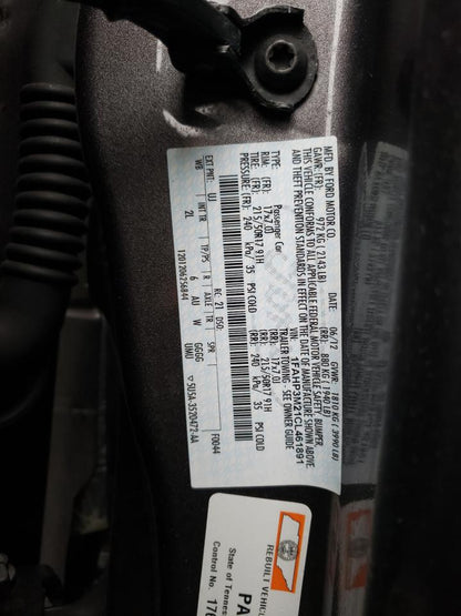 2012 FORD FOCUS SEL - 1FAHP3M21CL461891