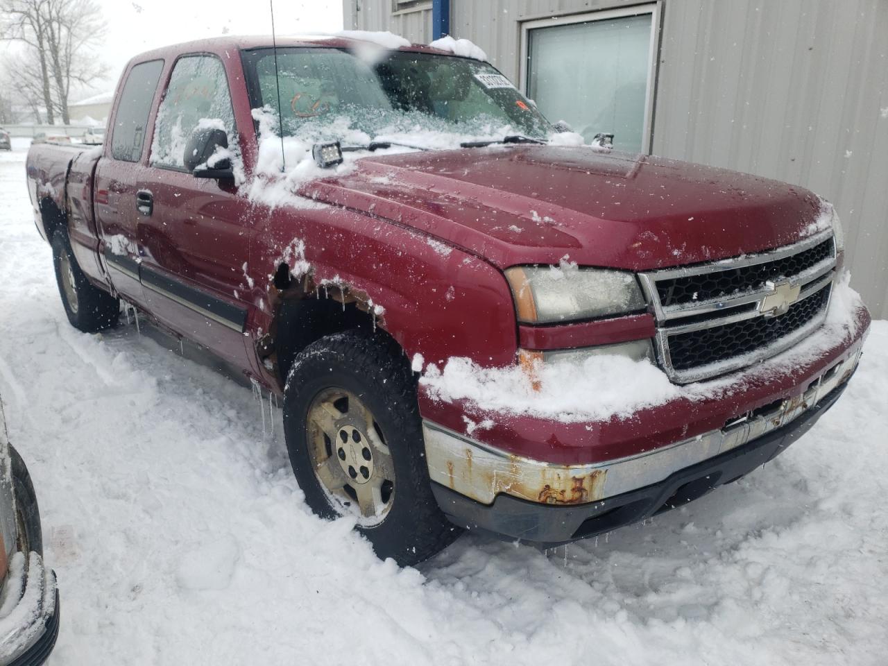 2006 CHEVROLET SILVERADO - 2GCEK19B361170411