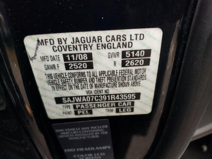 2009 JAGUAR XF SUPERCH - SAJWA07C391R43595