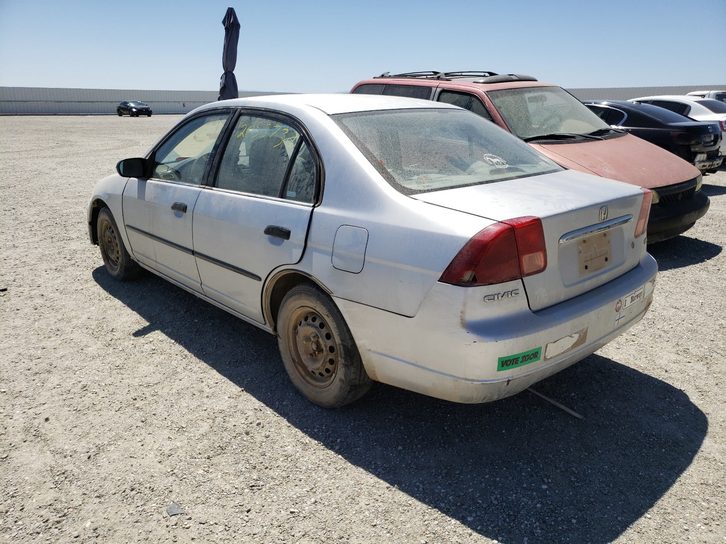 2002 HONDA CIVIC DX - 2HGES15102H541699