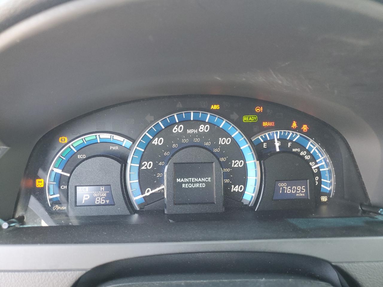 2012 TOYOTA CAMRY HYBR - 4T1BD1FK3CU012955