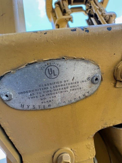 2013 HYST FORKLIFT - E487238
