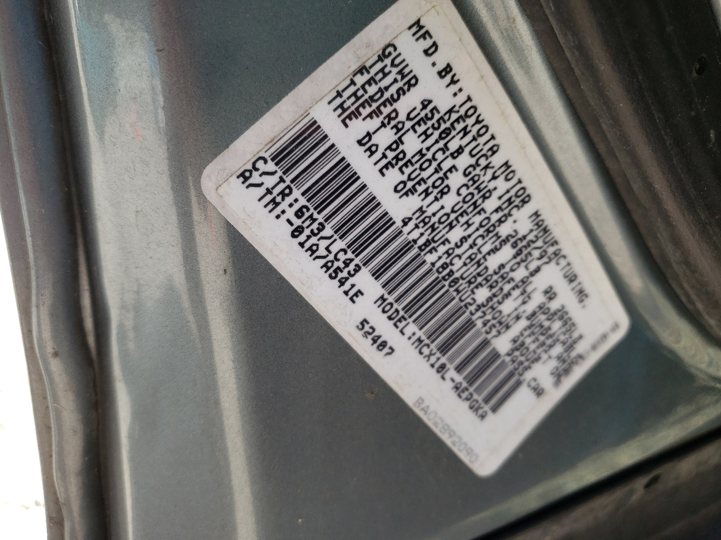 1998 TOYOTA AVALON XL - 4T1BF18B0WU237457