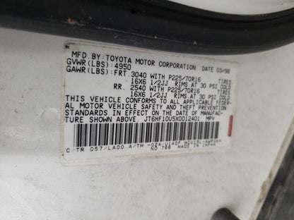 1999 LEXUS RX 300 - JT6HF10U5X0012401