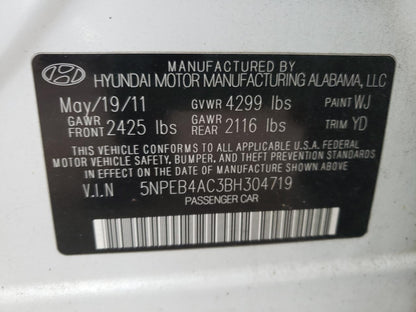 2011 HYUNDAI SONATA GLS - 5NPEB4AC3BH304719