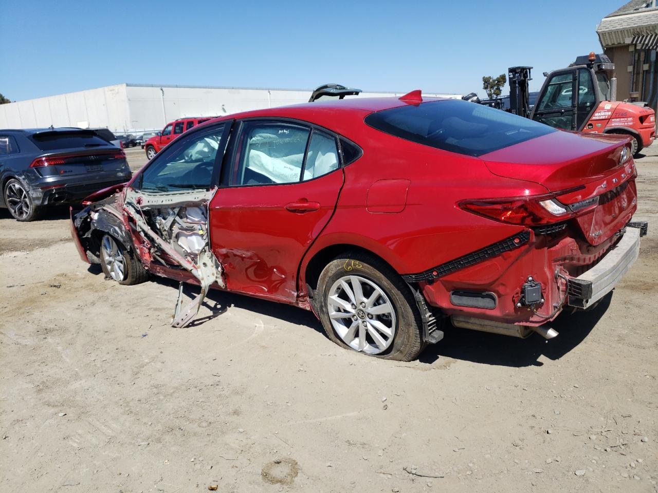 2025 TOYOTA CAMRY XSE | RED | VIN: 4T1DAACK0SU001142