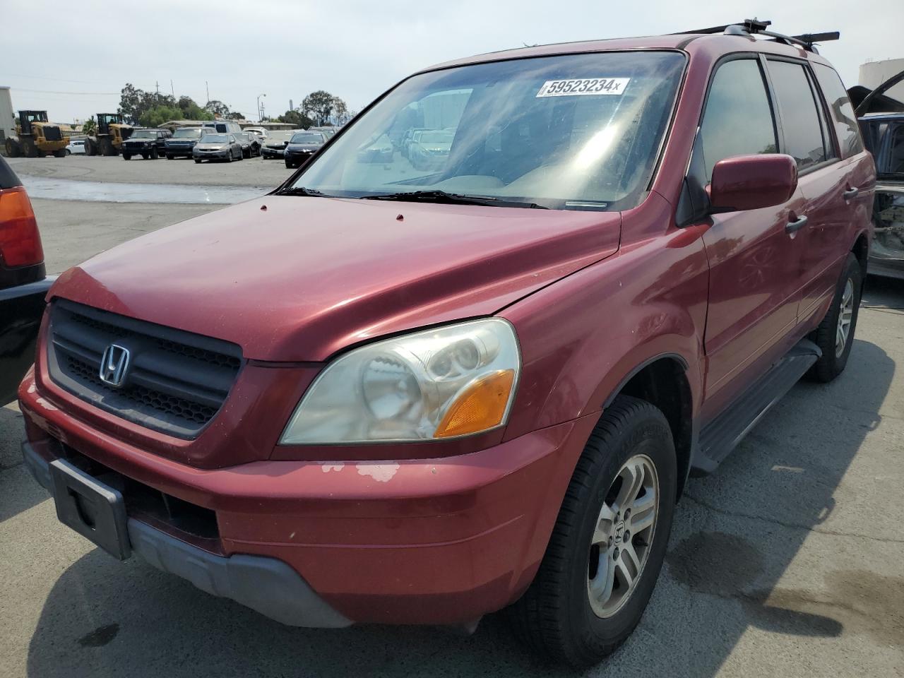 2005 HONDA PILOT EXL - 2HKYF18525H546235