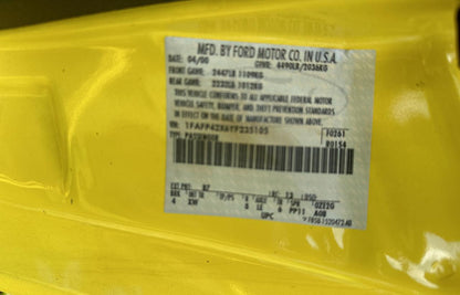 2000 FORD MUSTANG GT - 1FAFP42X6YF235105