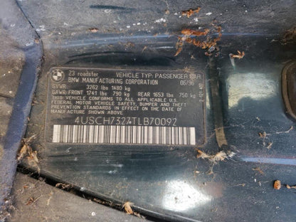 1996 BMW Z3 1.9 - 4USCH7327TLB70092