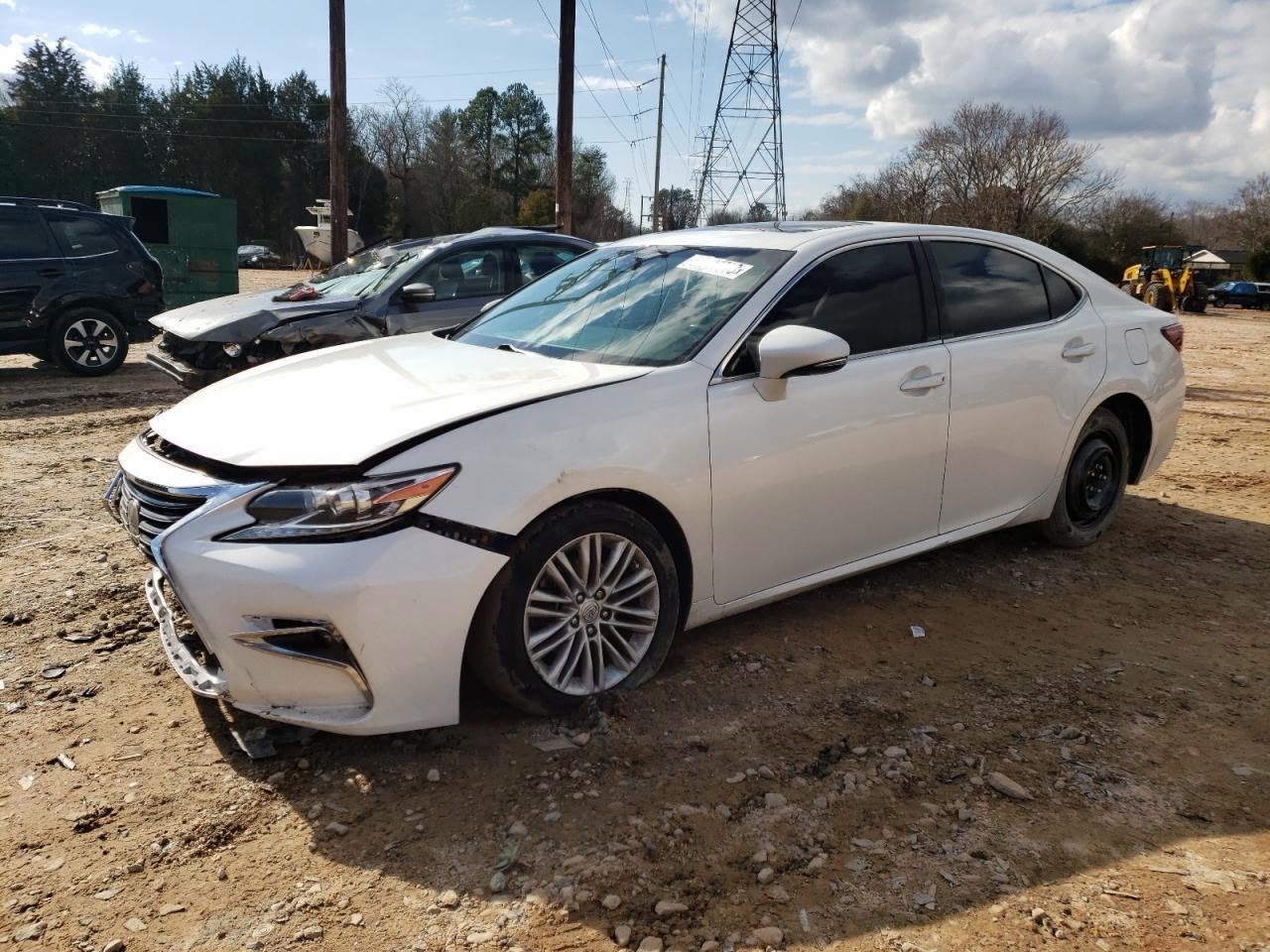 2018 Lexus ES 350 | White | 3.5L V6 FWD Sedan | VIN: 58ABK1GGXJU088615 — photo 1
