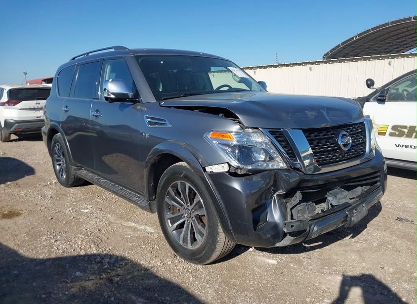 2020 Nissan Armada SL | Gray | 5.6L V8 4WD | VIN: JN8AY2NC9L9621396 — photo 2